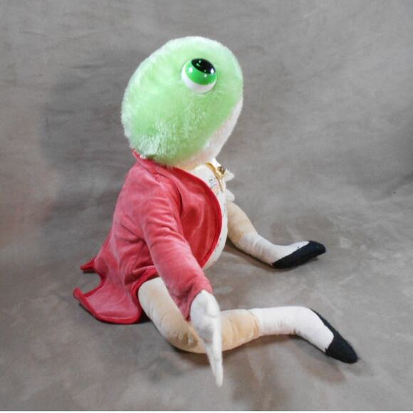 Beatrix Potter's Mr. Jeremy Fisher Frog 18" Plush Eden Toys Vintage 1970s - Picture 3 of 10